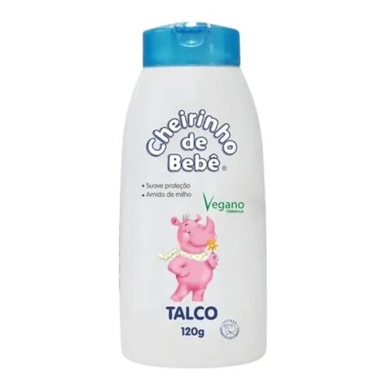 Talco Cheirinho de Bebê Vegano 120g