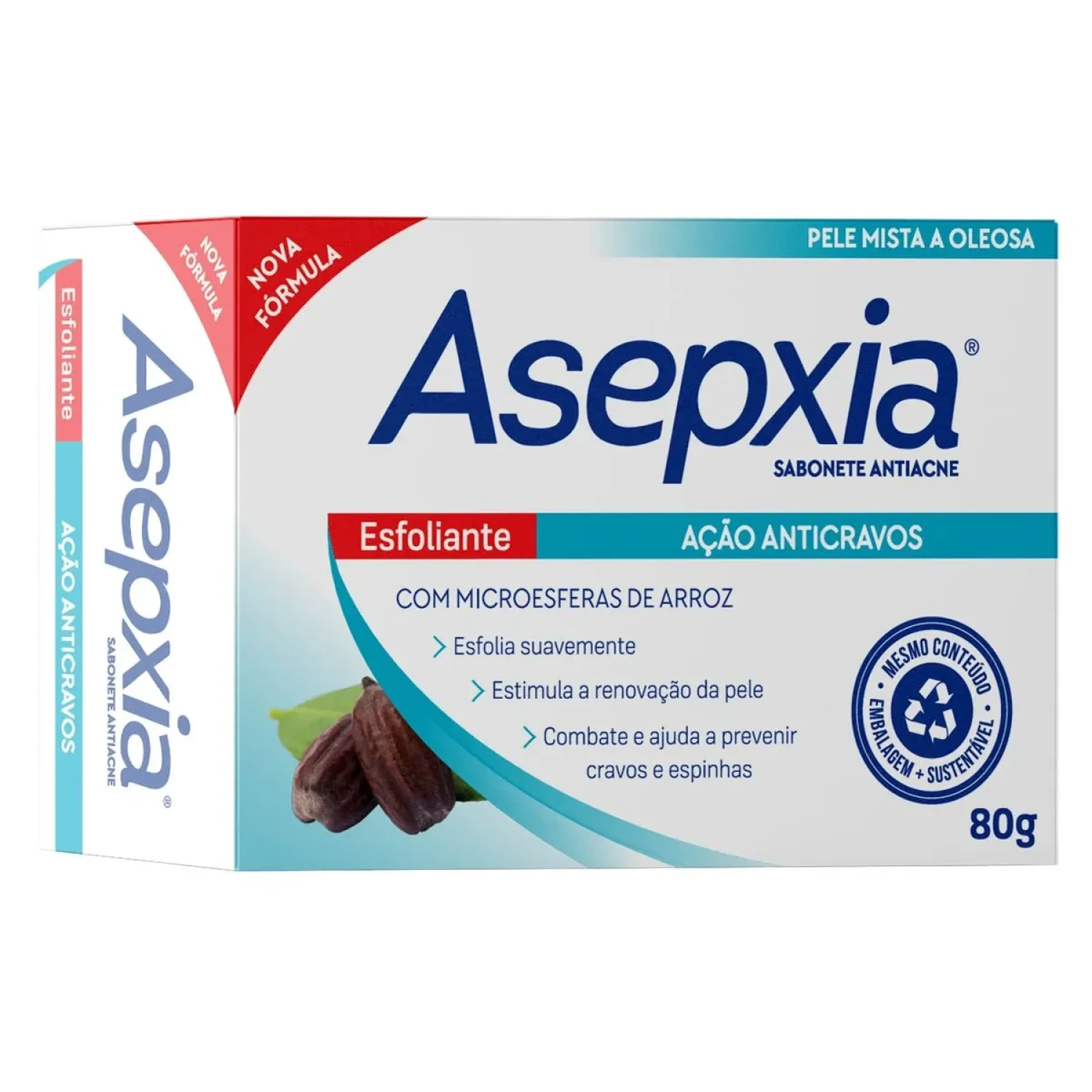 Sabonete Asepxia Esfoliante 80g (1/1)