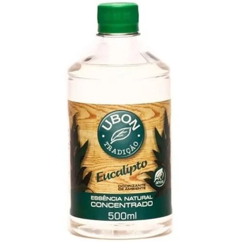 Odorizante de Ambiente Concentrado Ubon Essência Natural Eucalipto 500ml