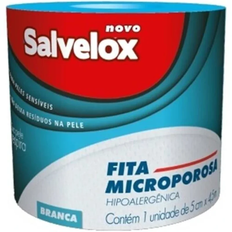 FITA SALVELOX - micro 5x4,5cm branca