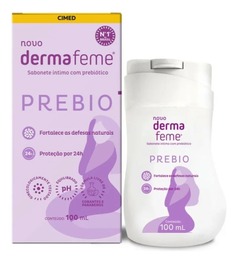 Dermafeme Sabonete Íntimo Prebio 100ml
