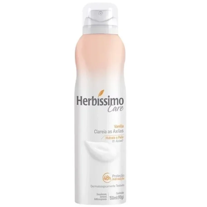 Desodorante Aerossol Herbíssimo Care Vanilla 150ml