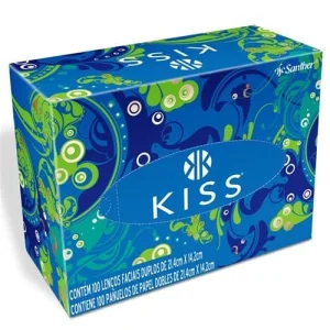 LENÇO DE PAPEL - kiss c/100 facial