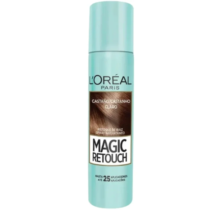 Spray para Retoque de Raiz L'Oréal Paris Magic Retouch castanho claro