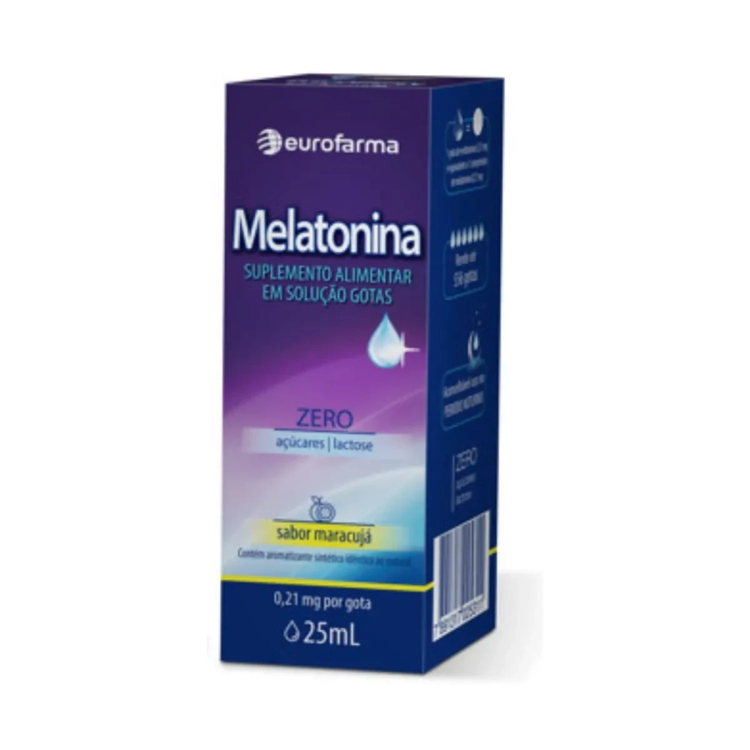 Melatonina Eurofarma Gotas Maracujá 25ml (1/1)