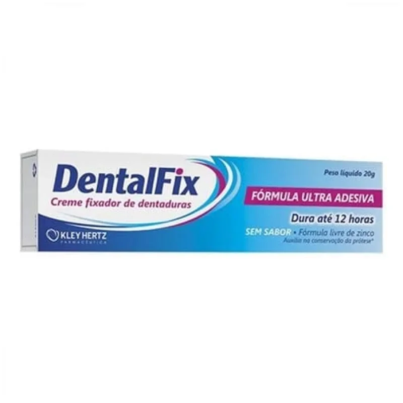 Creme Fixador de Dentadura DentalFix sem Sabor 20g