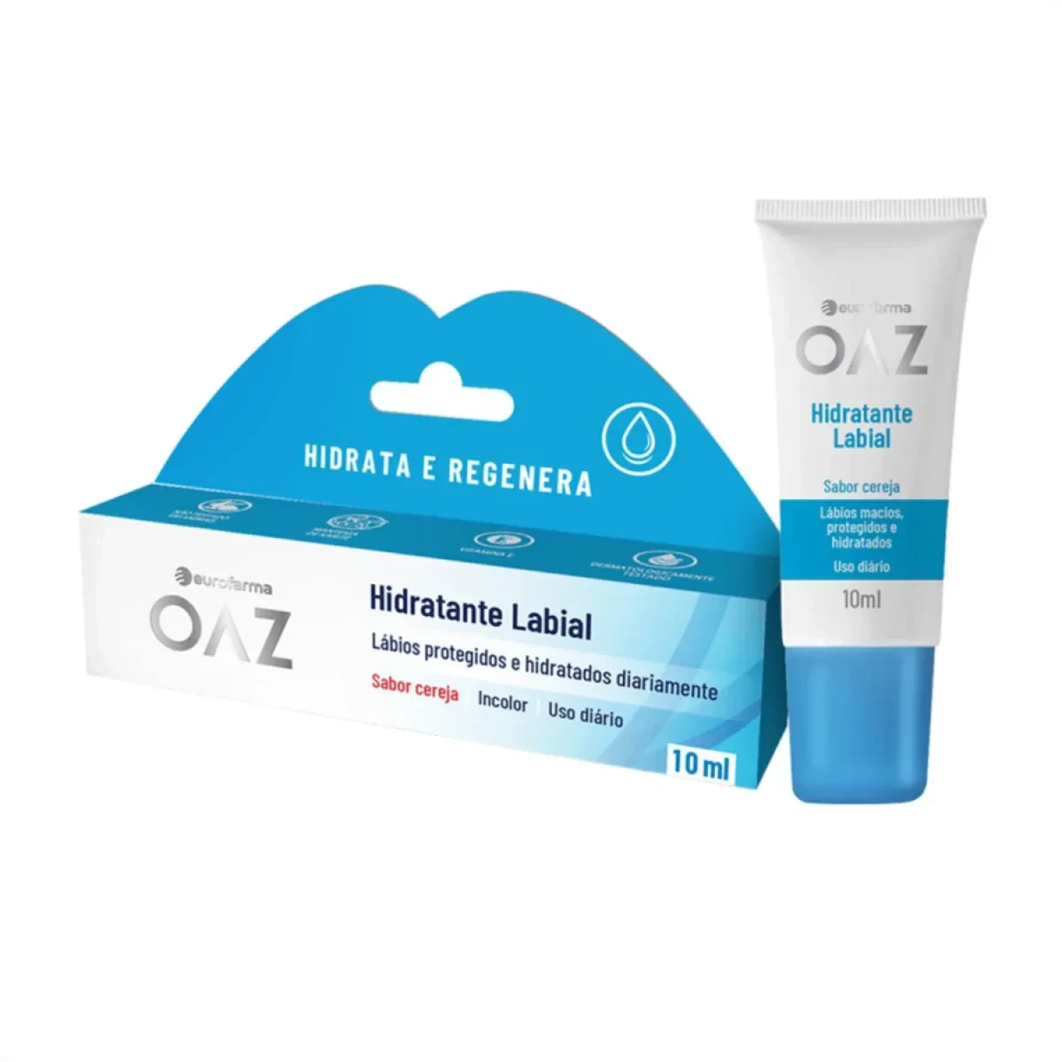 Hidratante Labial Oaz Sabor Cereja 10ml (1/1)