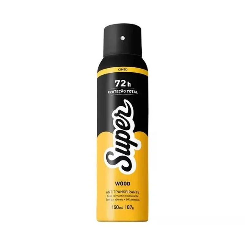 Desodorante Aerossol Super Wood 150ml