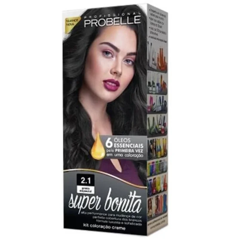 Tintura Super Bonita Cor Preto Especial 2.1 Probelle