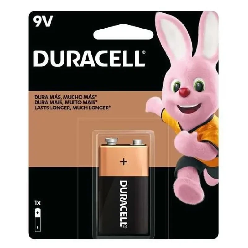Pilha Duracell 9V