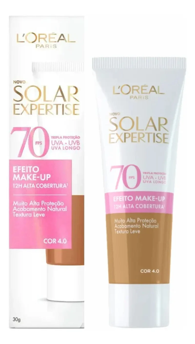 L'Oréal Expert Protetor Solar Facial FPS 70 Cor 4.0 30g