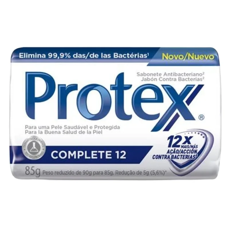 Protex Complete 12 Sabonete Antibacteriano 85g