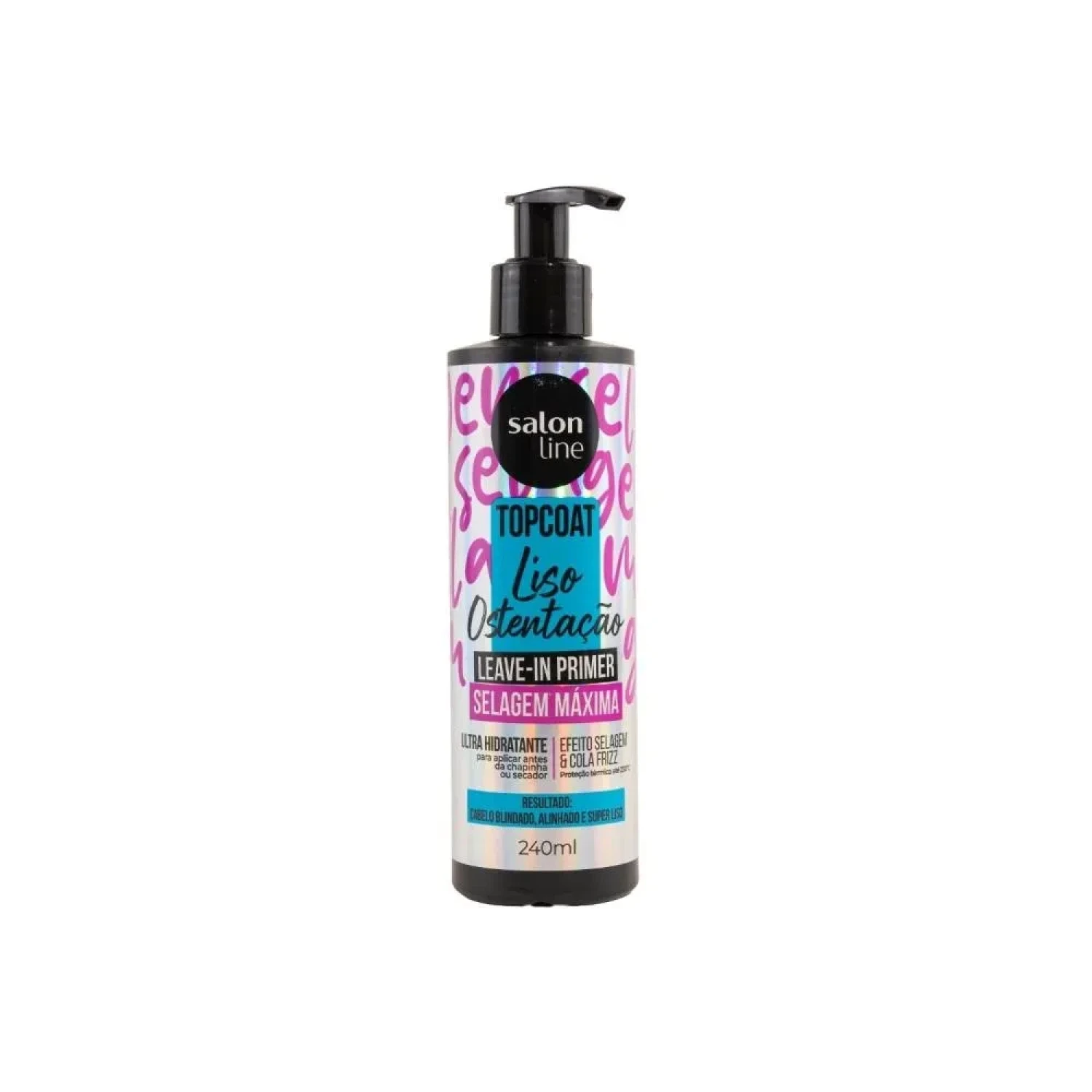 Leave-In Primer Salon Line Topcoat Liso Ostentação Selagem Máxima 240ml (1/1)