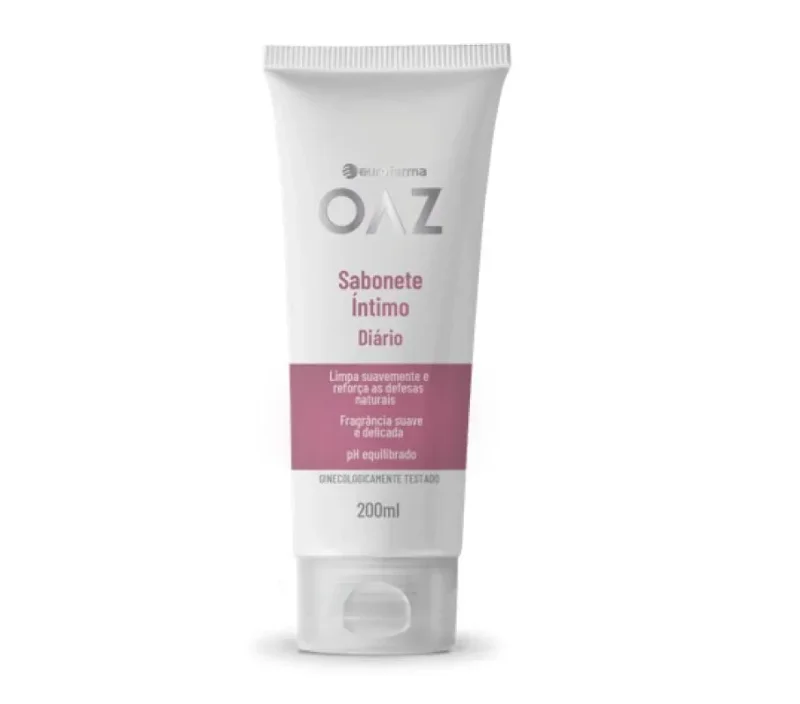 Sabonete Íntimo Diário Oaz Eurofarma 200ml.