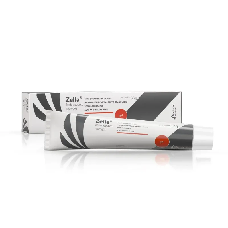 Gel Facial Zella150mg/g Ácido Azelaico 30g