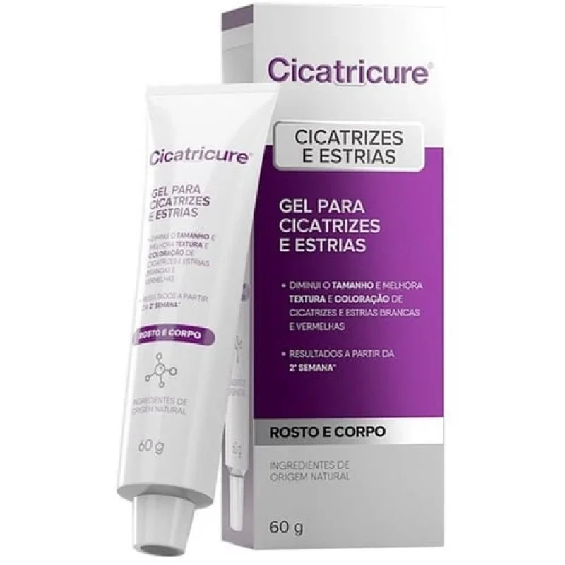 Gel Facial e Corporal para Cicatrizes e Estrias Cicatricure 60g