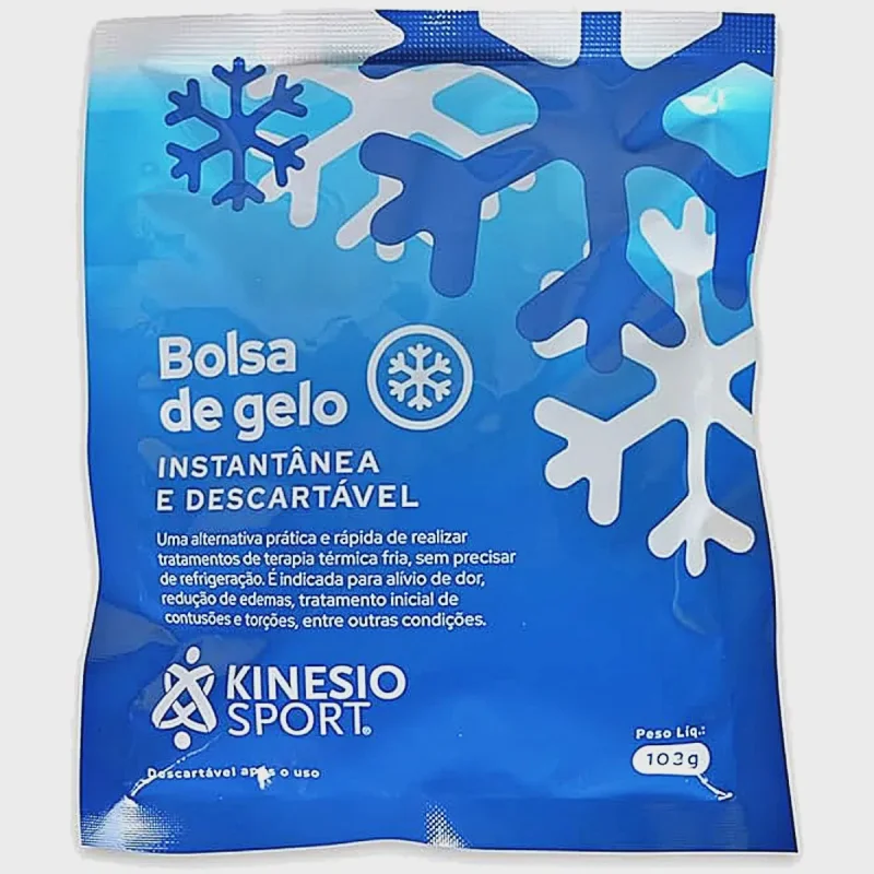 Bolsa de Gelo Instantânea Descartável KinesioSport 103g
