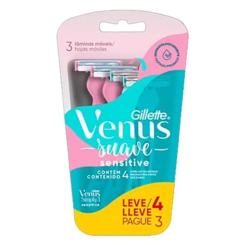 Aparelho de Depilar Venus 3 - lv4 pg3 suave sensivel