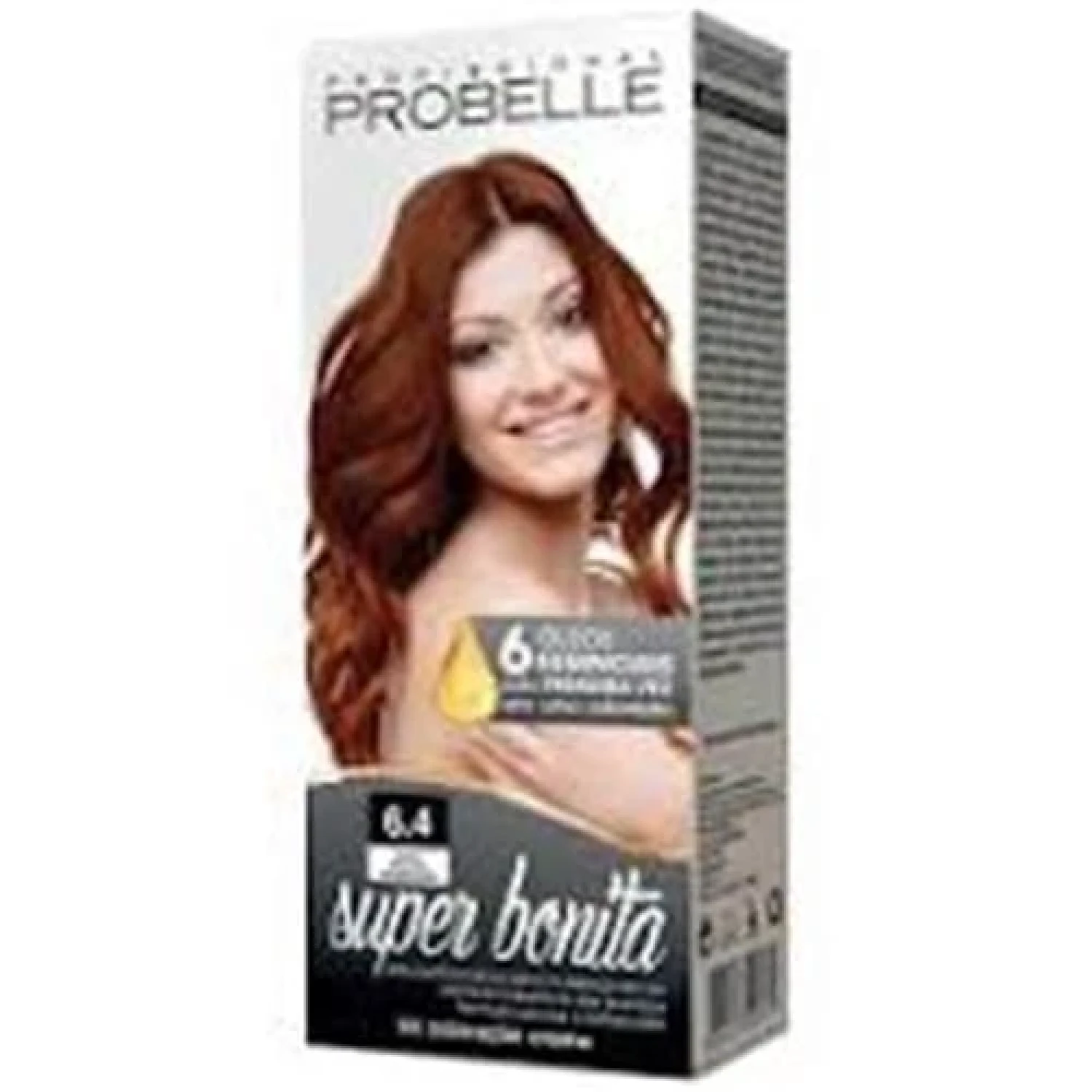 Probelle Super Bonita Tintura Profissional nº 6.4 Louro Escuro Acobreado (1/1)