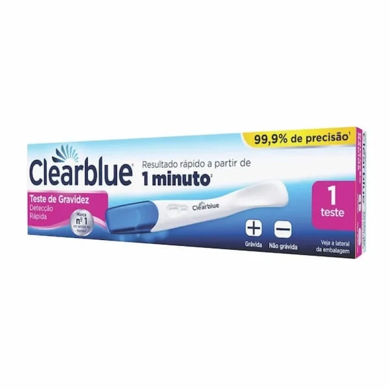 Teste de Gravidez Clearblue Detecção Rápida, com 1 unidade