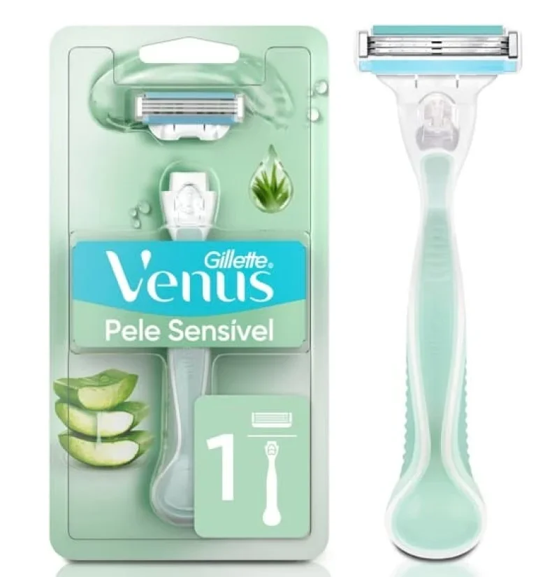 Aparelho de Depilar Venus - c/1 pele sensível