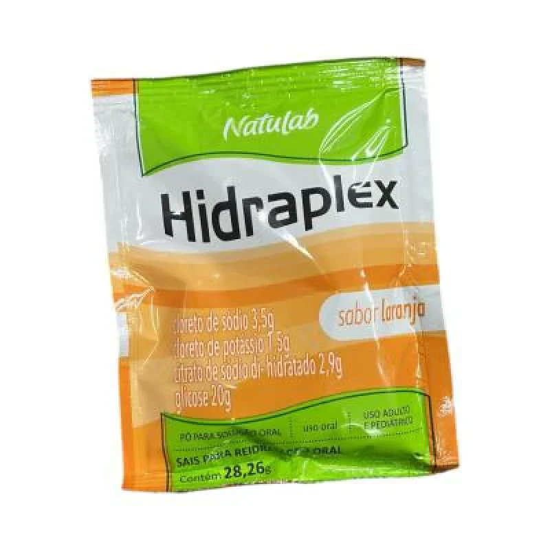 Hidraplex Laranja, com 1 Envelope 27,9g