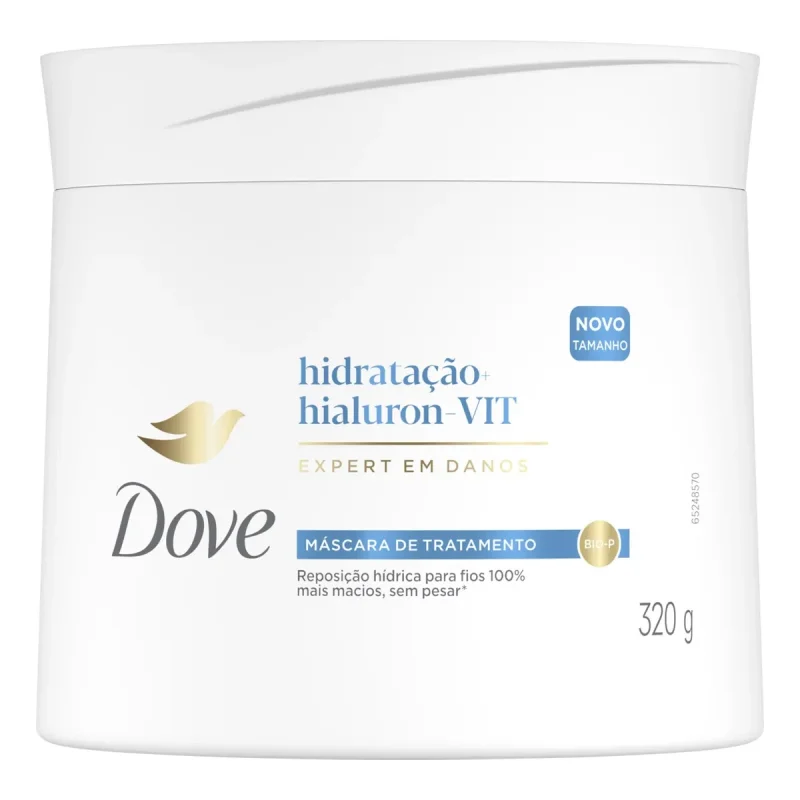 Máscara de Tratamento Dove Hidratação + Hialuron-Vit 320g