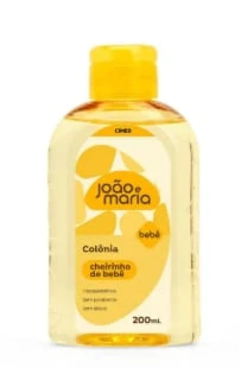 Colônia João e Maria Baby Cheiro de Bebê 200ml