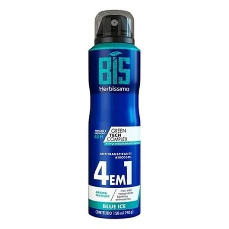Herbissimo Bis 4 em 1 Desodorante Antitranspirante Blue Ice 150ml