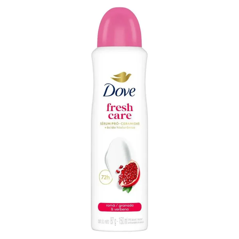 Desodorante Aerossol Dove Fresh Care Romã & Verbena 87g