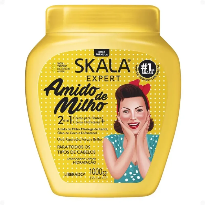 Creme de Tratamento Skala Expert Amido de Milho 1kg