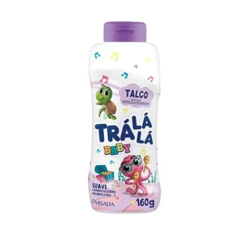 Talco Trá Lá Lá Baby Suave 160g