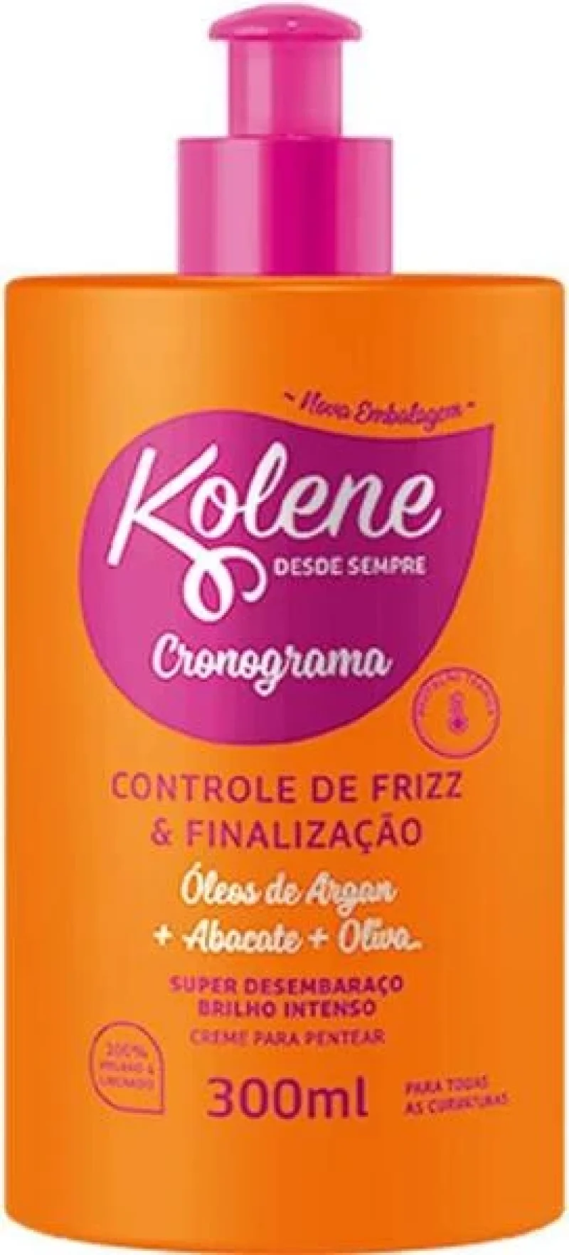 CREME PARA PENTEAR KOLENE - 300gr cronograma