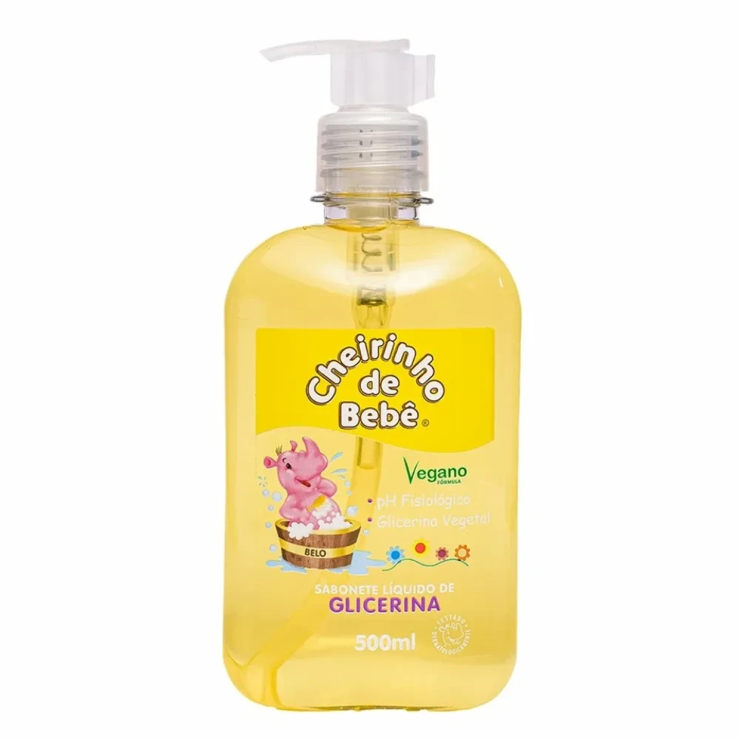 Sabonete Líquido Cheirinho de Bebê Glicerina 500ml (1/1)