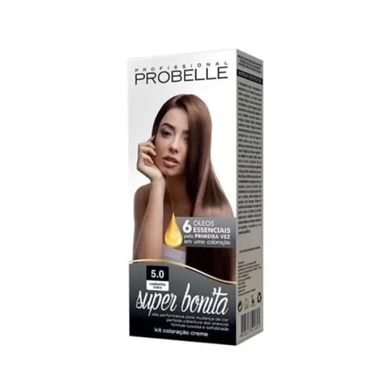 Probelle Super Bonita Tintura Profissional nº 5.0 Castanho Claro