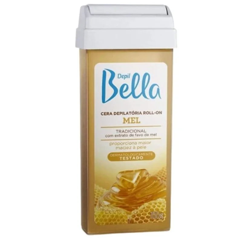 Cera Depilatória Roll On Depil Bella Mel Refil 100g