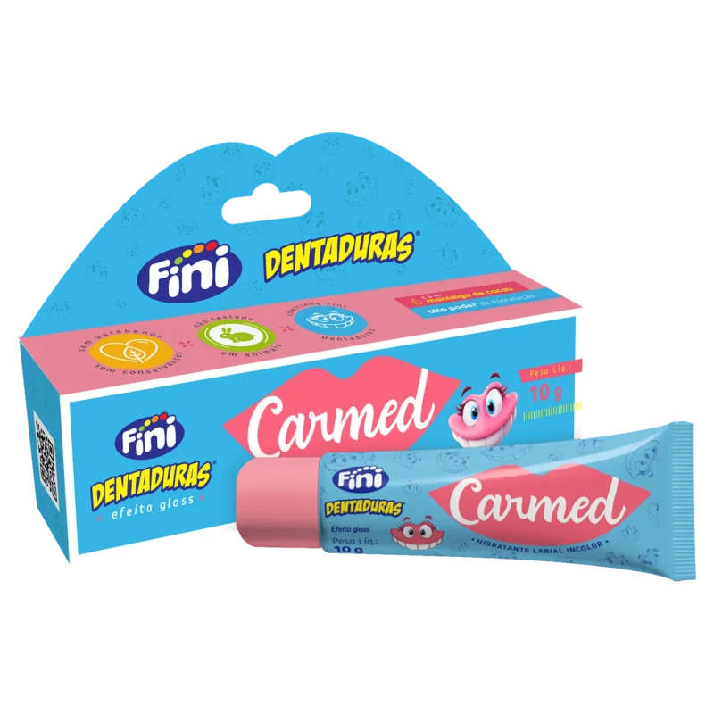 Hidratante Labial Carmed Fini Dentadura 10g