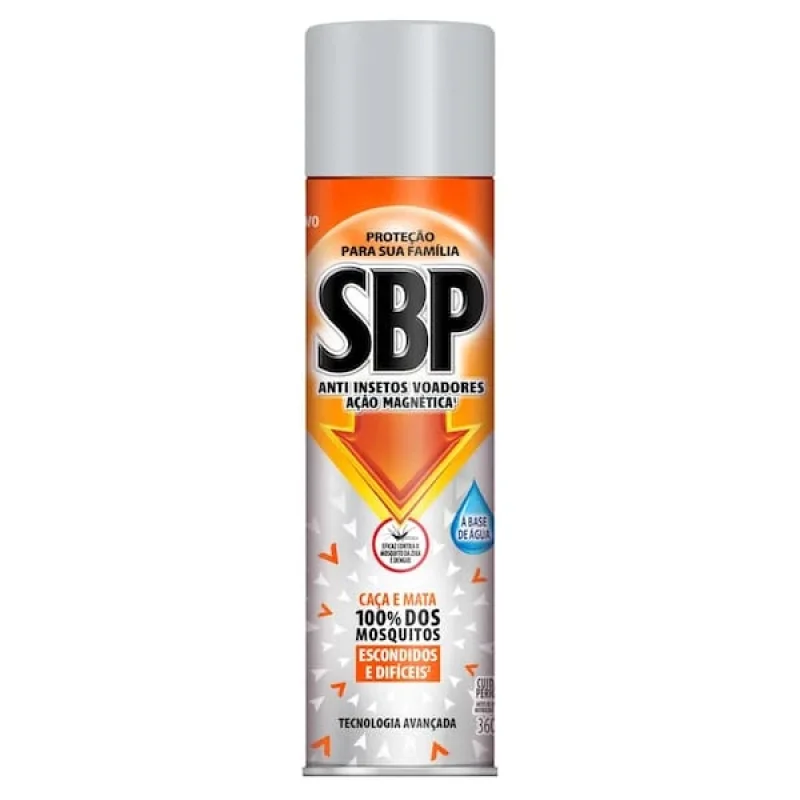 Inseticida Aerossol SBP Ação Magnética 360ml