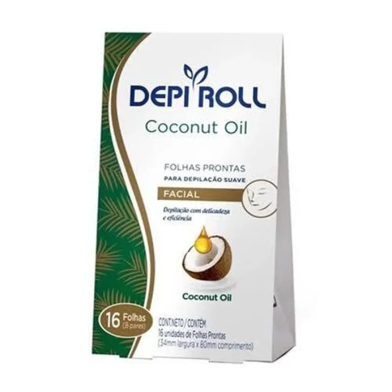 FOLHAS FAC DEPI ROLL - c/16 coco