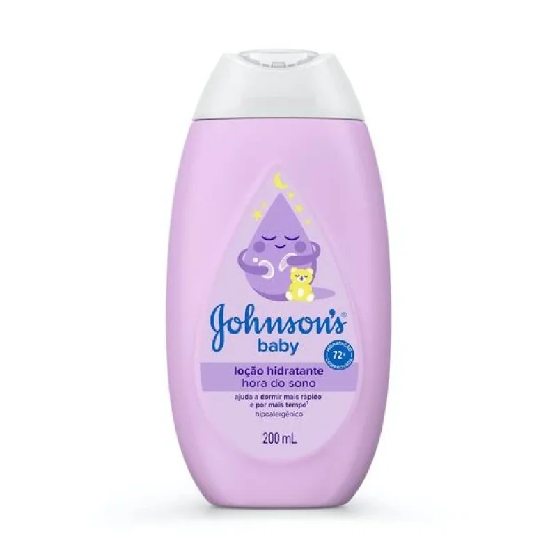 LOÇÃO J&J BABY - 200ml h sono