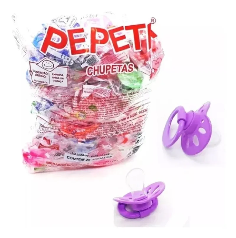 Chupeta Pepeta Silicone Borboleta