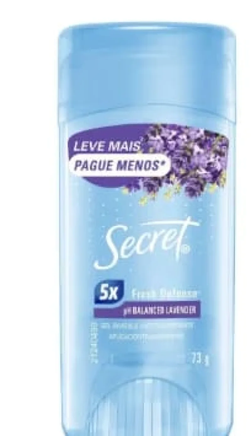 Desodorante Gel Secret pH Balanceado Lavender 73g