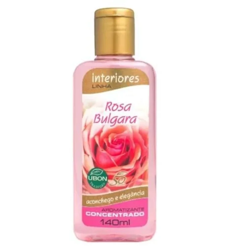 Aromatizante de Interiores Ubon Rosa Búlgara 140ml