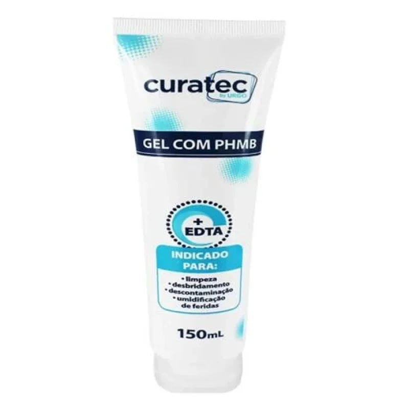 Gel de Limpeza de Feridas com Phmb Curatec 150ml