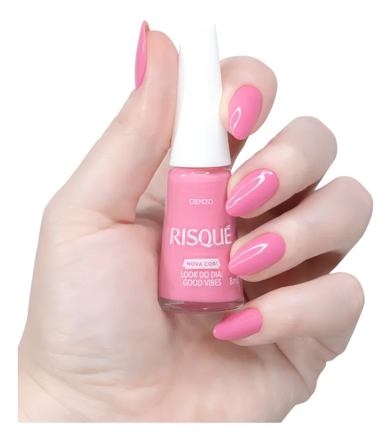 ESMALTE CREMOSO RISQUÉ - look do dia good vibes