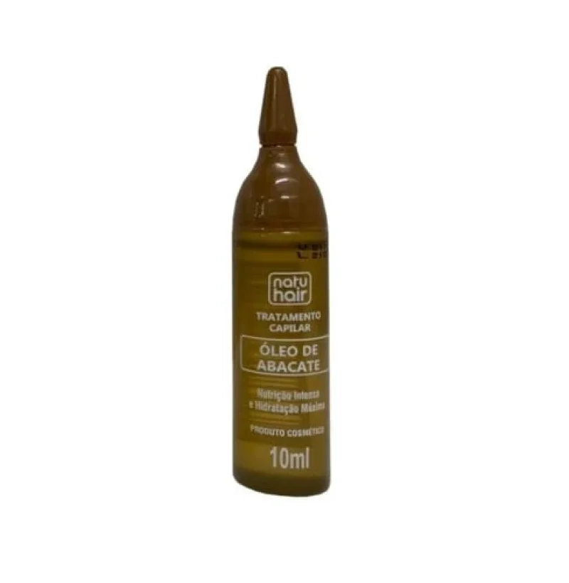 Ampola de Tratamento Capilar NatuHair Óleo de Abacate 10ml