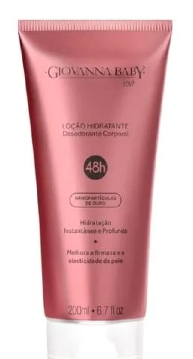LOÇÃO GIOVANNA BABY - 200ml rose