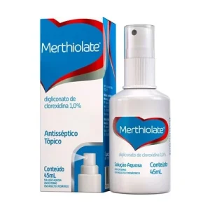 Merthiolate Clorexidina 1,0% Spray 45ml