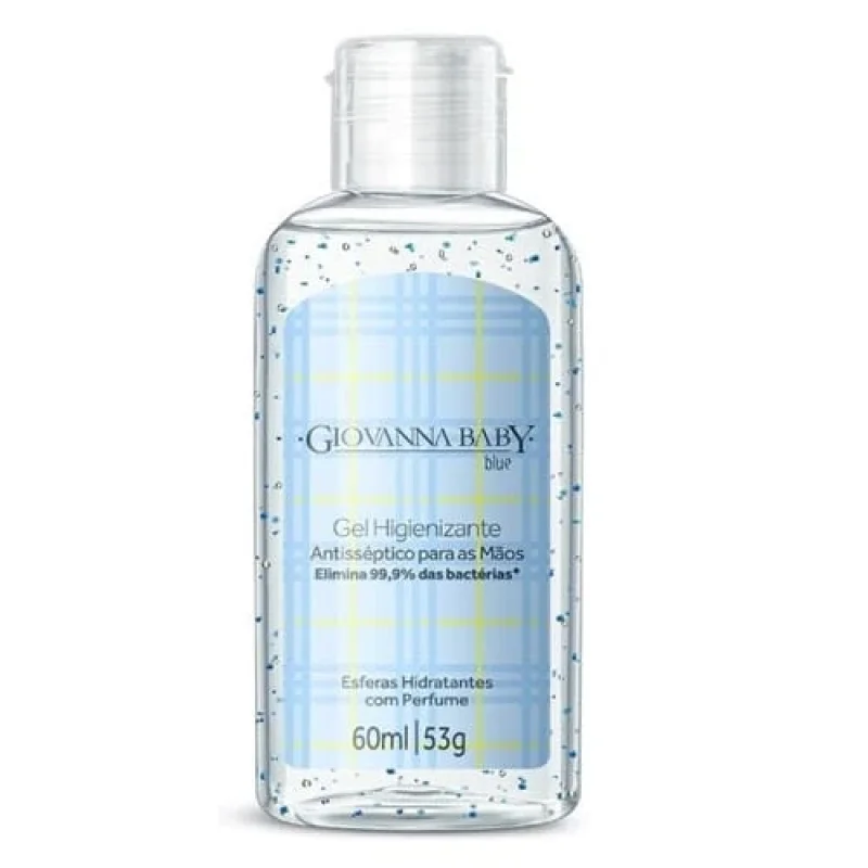 Álcool 70% Gel Giovanna Baby Blue 60ml