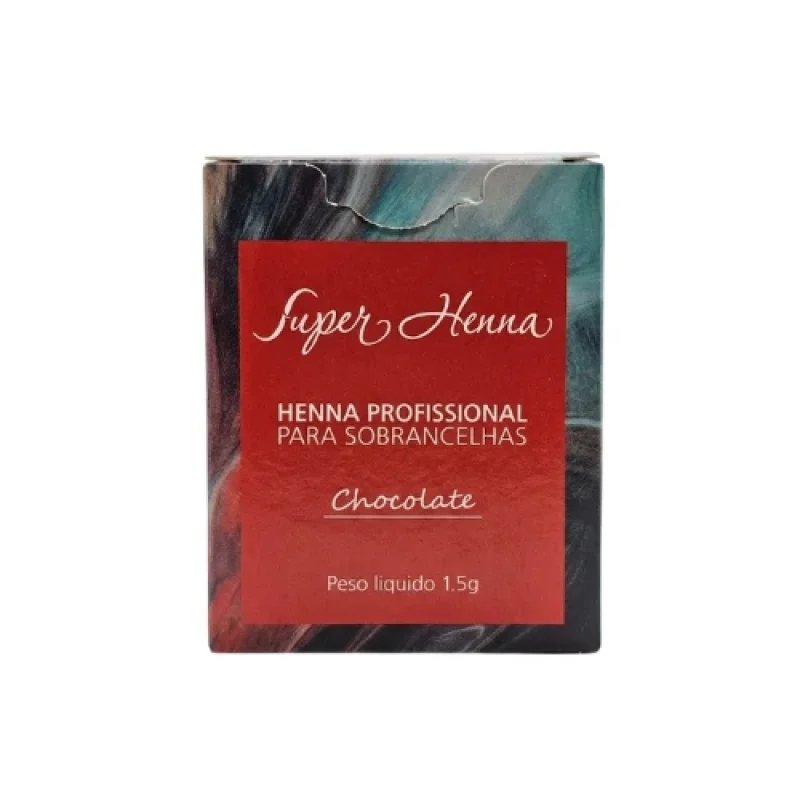 Henna Profissional para Sobrancelhas - 1,5g Chocolate